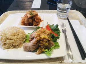 2-dish combo  at Vegetarian Beast in Tokyo