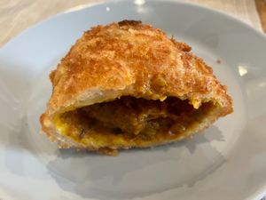 Curry-pan at Vegetarian Beast in Tokyo