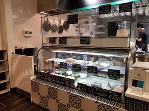 Interior of Vegetarian Beast. at Vegetarian Beast in Tokyo