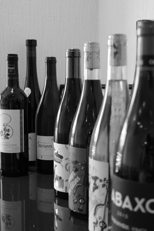 bio wine at Vegetarian Beast in Tokyo