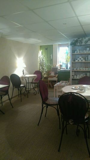 la fleur des thés, inside at Fleurs des Thes in Limoges