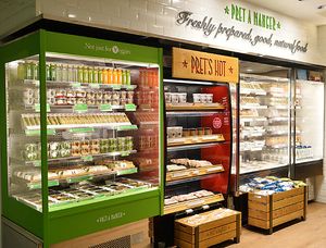 New vegan and veggie range added! at Pret A Manger in Dartford