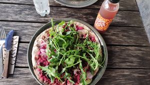 Foodporn Pizza at Stripped Pizza - Seefeldstrasse in Zurich