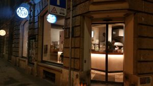 Exterior at Stripped Pizza - Seefeldstrasse in Zurich