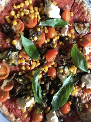 Vegananzza pizza  at Stripped Pizza - Seefeldstrasse in Zurich