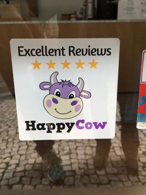 Happy cow was here  at Epoca Porto in Porto