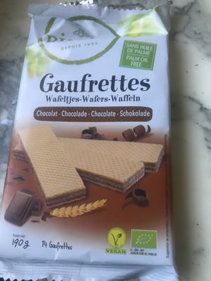 Gaufrettes at Naturalia Vegan - Merlin in Paris