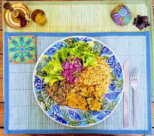 food at Casa Vrinda in Belo Horizonte