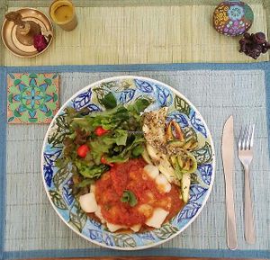 food at Casa Vrinda in Belo Horizonte