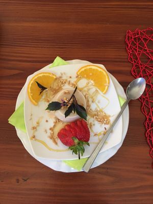 Peanut butter ice cream  at The Secret Garden in Benoni