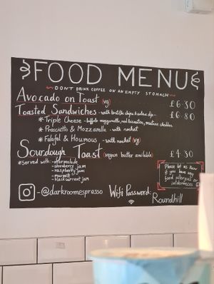  at Darkroom Espresso in Swindon