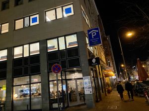 store front at Edelgrün in Cologne