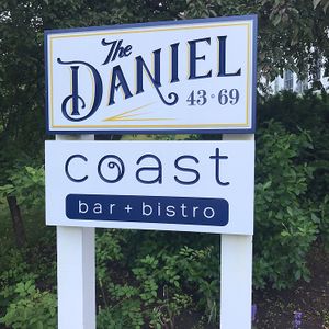 sign at Coast Bar + Bistro in Brunswick
