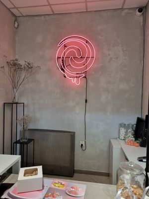 Interior at Kafej in Poznan