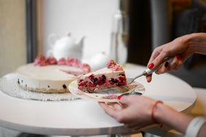 Vanilla & Coconut cake  at Kafej in Poznan