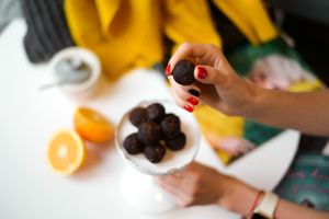 Marchpane pralin at Kafej in Poznan