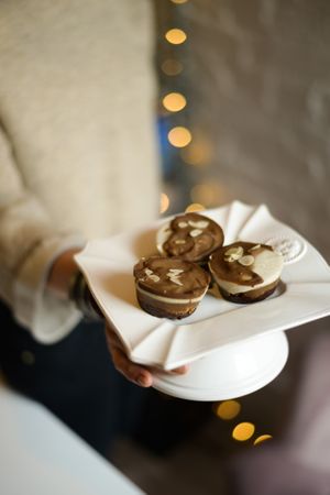 Cookie cupcake  at Kafej in Poznan