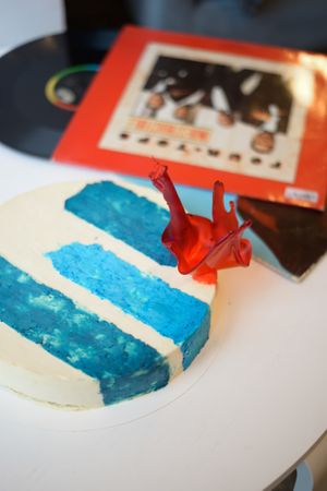 You can order cakes for every holidays ! Corporate party cake  at Kafej in Poznan