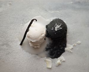 Ice cream :
- Vanilla 
- Black coconut -most popular to try at Kafej in Poznan