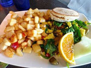 Tofu Scramble at Harvey's in San Francisco