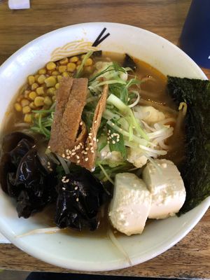 Vegan Ramen  at Ramen Lab in Boca Raton