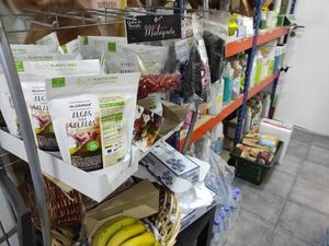Some bio produtcs at Biorigem in Porto