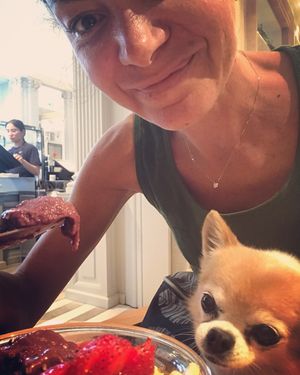 Pet friendly venue  at Flax & Kale - H&M in Barcelona