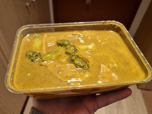 Chimn curry spicy at Vegie Kitchen in Southbank