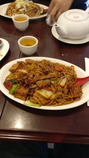 Hokkin Noodle at Vegie Kitchen in Southbank