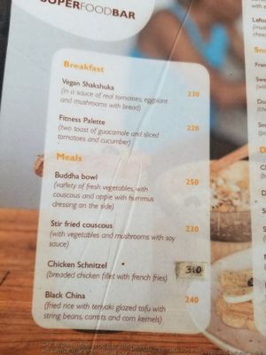 Menu at Hayahay Cafe in Mambajao