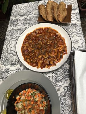 shakshuka at Hayahay Cafe in Mambajao