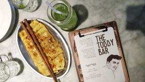 Pea Paratha at Rangoon Tea House in Yangon