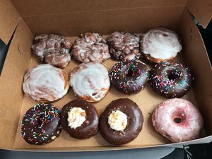 Dozen at Fry Baby Donuts in Buffalo