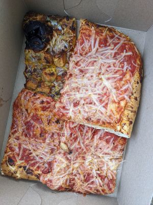 Pizza! at Fry Baby Donuts in Buffalo