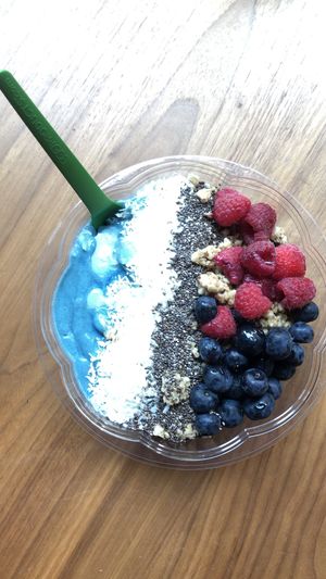 Blue Majik at Greenleaf Juicing Company in Indianapolis