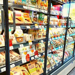 Grand rayon frais at Naturalia Vegan - Rome in Paris