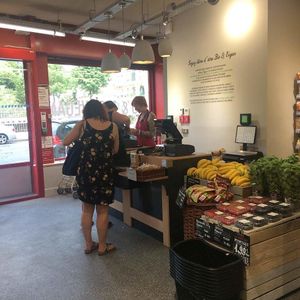 Checkout at Naturalia Vegan - Rome in Paris