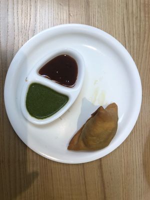 Somosa at SIN - Bikanervala - T3 in East Singapore