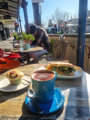  at Olivia Spring Cafe in Moonee Ponds