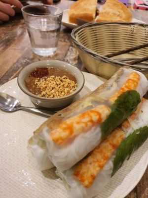 Spring Rolls at Olivia Spring Cafe in Moonee Ponds