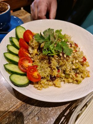  at Olivia Spring Cafe in Moonee Ponds