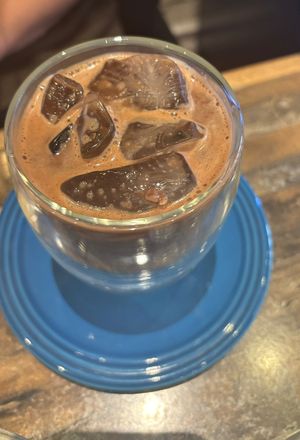 Ice chocolate   at Olivia Spring Cafe in Moonee Ponds