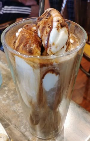 Iced mocha at Olivia Spring Cafe in Moonee Ponds