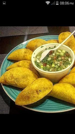 Vegetable patties. at El Tastet De L'abat in Manresa