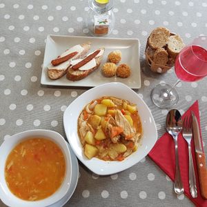 Menú vegano al medio día. at El Tastet De L'abat in Manresa