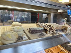 Vegan cakes   at James's at The Putting Green in Nairn