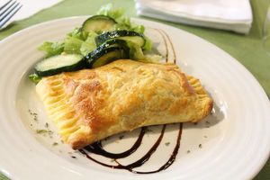 veggies in puff pastry at Tattva in Porto
