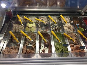 Flavors of the day at Kippy's Coco-Cream in Tokyo
