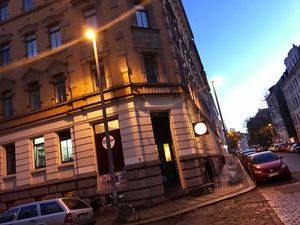 outside at Zu Spät in Leipzig