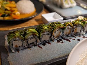 Vegan dragon at Suvi in Tromsoe